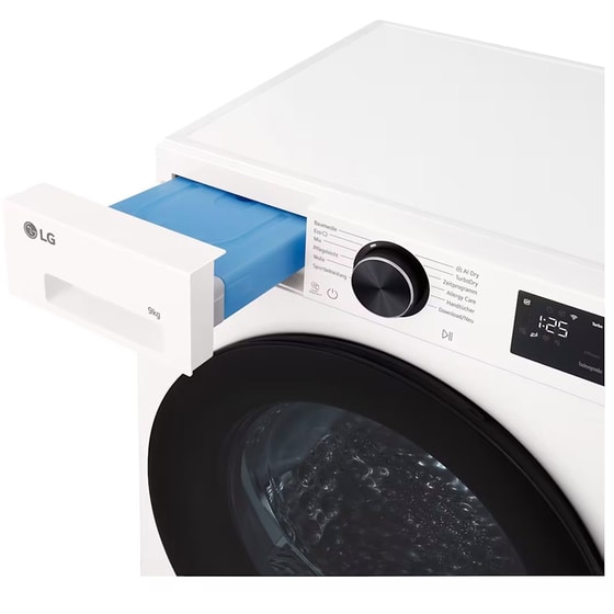 LG RHX5009TWB WH 9 kg με Αντλία Θερμότητας Λευκό Στεγνωτήριο Ρούχων image 6