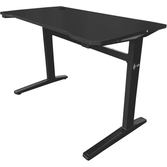 Γραφείο Gaming LGP από MDF 120x60cm - Μαύρο image 3