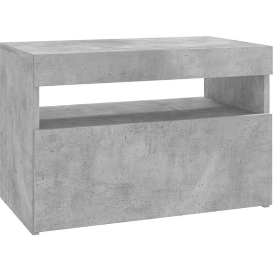 Έπιπλα Τηλεόρασης VidaXL Μοριοσανίδα 2 Τμχ 60x35x40cm - Γκρι image 9