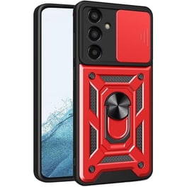 Θήκη Samsung Galaxy S23 FE - Bodycell Armor Slide Ring Holder - Red