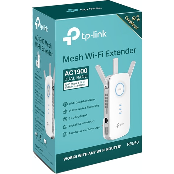 TP-Link RE550 Wi-Fi Extender Wi-Fi 5 Dual Band (2.4 & 5 GHz) 1200Mbps image 4