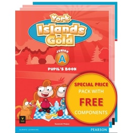York Islands Gold Junior A Pack (Student's Book + Workbook + Grammar + Companion + New Alphabet)