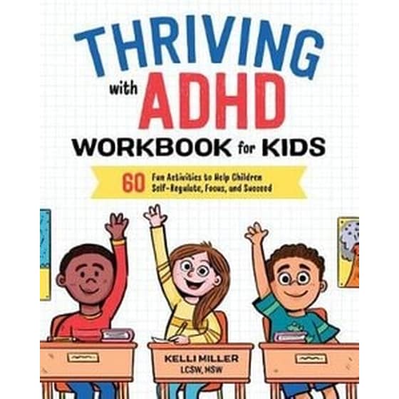 Thriving with ADHD Workbook for Kids image 0
