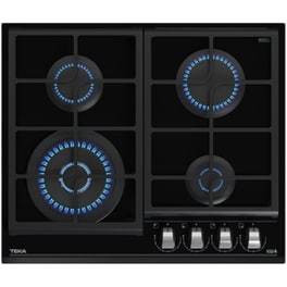 TEKA GZC 64320 XBA BK 60 cm Μαύρο Εστία Αερίου Αυτόνομη