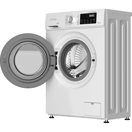 OMNYS WFE-6B10SWBX 6 kg 1.000 Στροφές Λευκό Πλυντήριο Ρούχων image 2