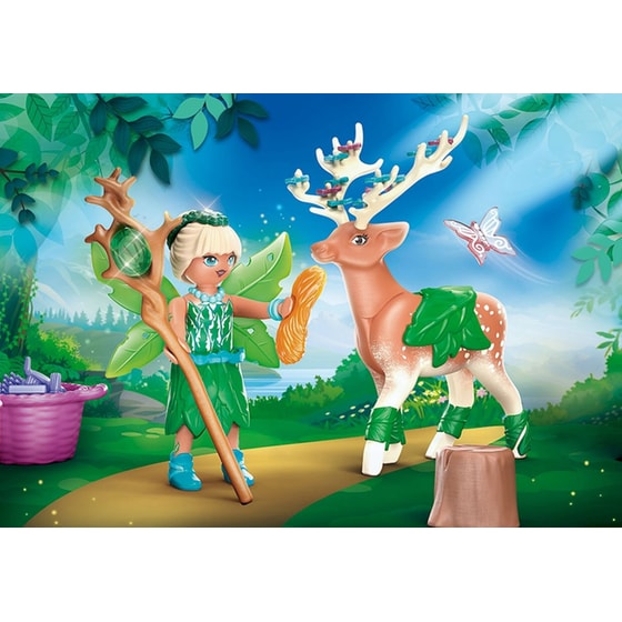 PLAYMOBIL® Ayuma Forest Fairy με Μαγικό Ζωάκι (70806) image 2