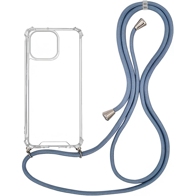 Θήκη Apple iPhone 14 Pro - Sonique Armor Clear - Μπλε Γκρι