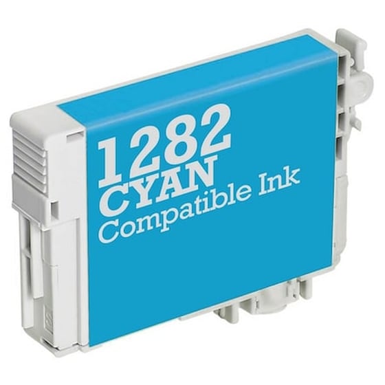 Συμβατό Epson T1282 Κυανό Μελάνι Εκτυπωτή C13t12824010 image 0