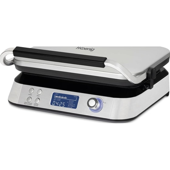 Βαφλιέρα H.KOENIG GFX800 2 Θέσεων 1600 W Inox image 2