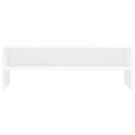 Έπιπλο Τηλεόρασης VidaXL από Μοριοσανίδα 120x40x40cm  - Λευκό