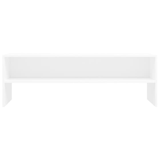 Έπιπλο Τηλεόρασης VidaXL από Μοριοσανίδα 120x40x40cm  - Λευκό image 0