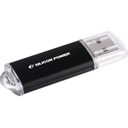 Silicon Power Ultima U02 64GB USB 2.0 Stick Μαύρο