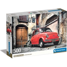 Παζλ Clementoni High Quality Collection Fiat 500 - Compact Box (500 Κομμάτια)