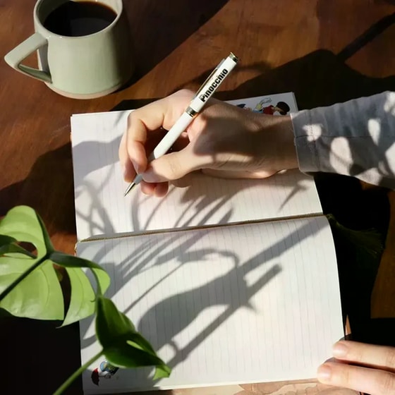 Σετ Δώρου Τετράδιο Disney Πινόκιο Premium A5 200Φ με Στυλό image 5