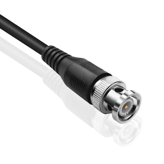 Καλώδιο Με Βύσμα Bnc St-b20, 20 Cm, Silver image 0