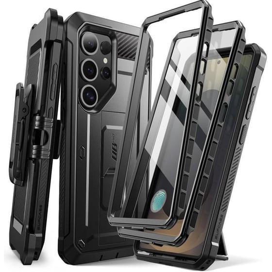Θήκη Samsung Galaxy S25 Ultra - Supcase Unicorn Beetle Pro Set Full Body 360° - Black image 0