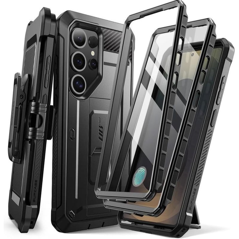 Θήκη Samsung Galaxy S25 Ultra - Supcase Unicorn Beetle Pro Set Full Body 360° - Black