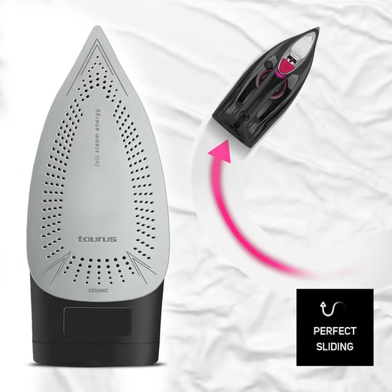 TAURUS GEYSER ECO 2800 W Μαύρο Σίδερο Ατμού image 7