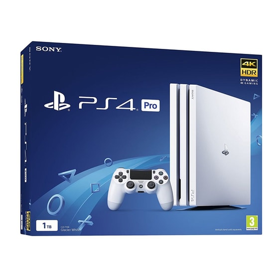 Sony PlayStation 4 Pro White - 1TB image 0