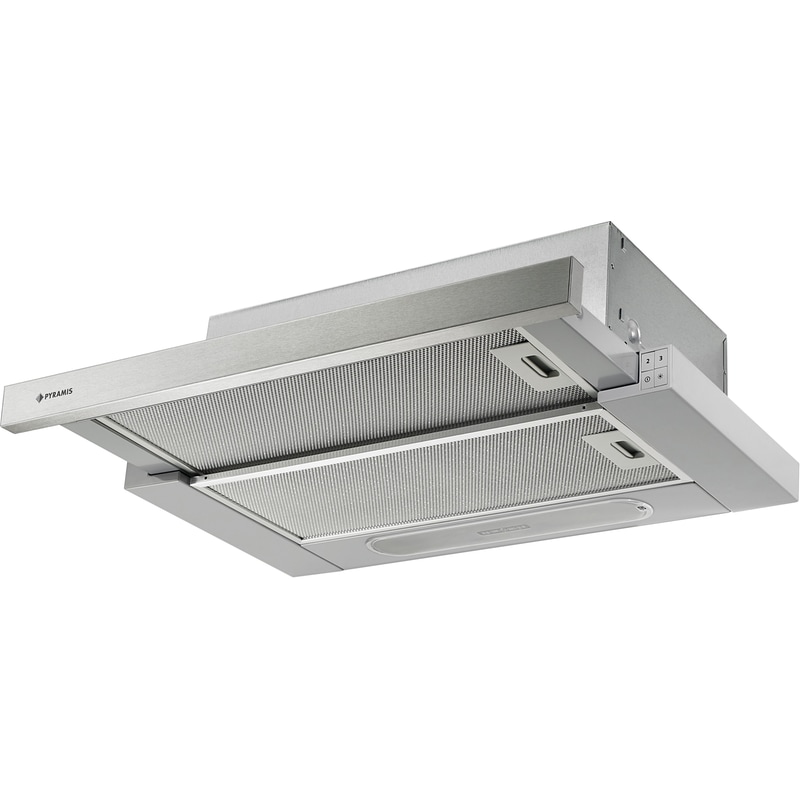 PYRAMIS 065313301 59.8 cm Inox Απορροφητήρας Συρόμενος
