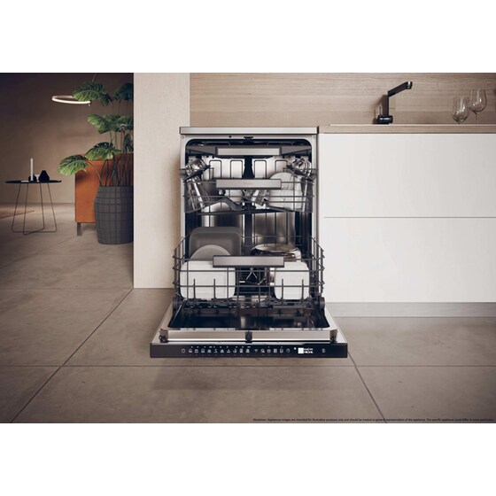 HAIER XF 5C4M1X για 15 Σερβίτσια Inox με WiFi Πλυντήριο Πιάτων image 11