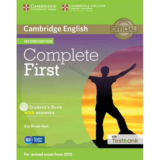Complete First Student's Book with Answers with CD-ROM with Testbank image 0
