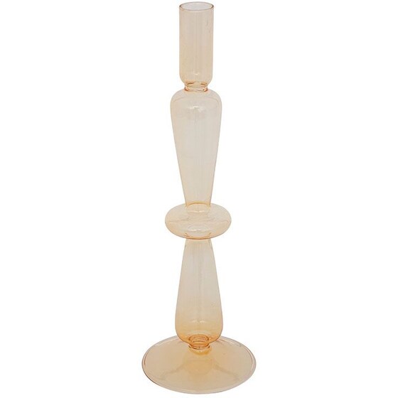 Κηροπήγιο Spitishop A-s Chandelier 193777 Γυάλινο 9x29.5cm - Ώχρα image 0