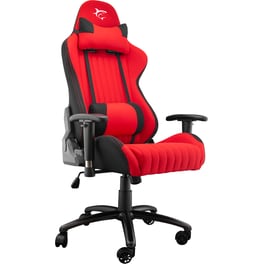 Καρέκλα Gaming White Shark Red Devil Υφασμάτινη - Κόκκινη