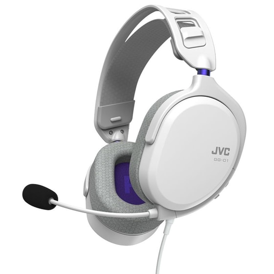 JVC GG-01 Gaming Ενσύρματα Ακουστικά 3.5mm - Λευκά image 0