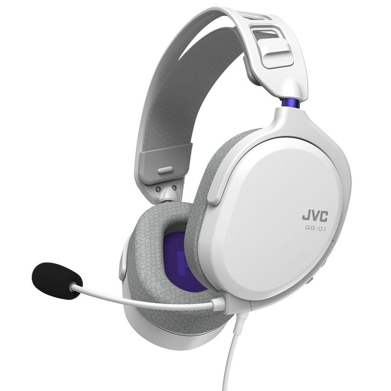 JVC Ασύρματα Ακουστικά Κεφαλής JVC GG-01 - Λευκό