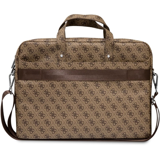 Τσάντα Laptop 15.6" Guess 4G Big Logo Computer Bag (GUCB15P4TW) - Brown image 1