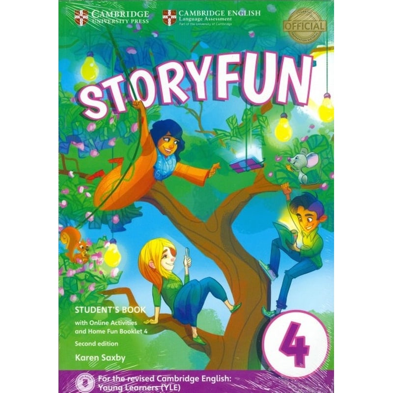 Storyfun for Movers Level 4 Students Book with Online Activities and Home Fun Booklet 4