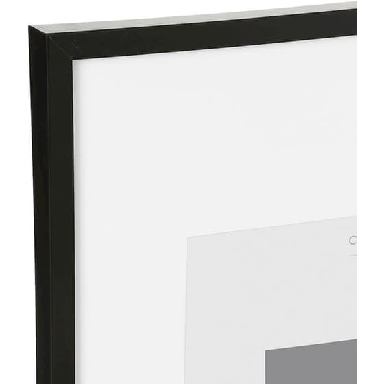 Κορνίζα Τοίχου Spitishop A-s Black Frame 121163a MDF 70x100 - Μαύρη image 2