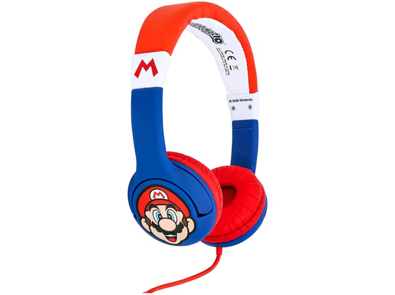εικόνα για  Παιδικό Gaming Headset OTL Super Mario - Μπλε/Κόκκινο