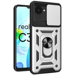 Θήκη  Realme C30 - Bodycell Armor Slide - Ασημί