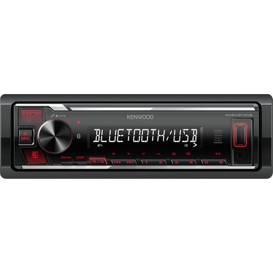 Kenwood KMMBT209 Ηχοσύστημα Αυτοκινήτου - Μαύρο image 0
