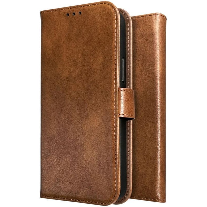 ROSSO Θήκη Oppo Reno11 Pro - Rosso Element Pu Πορτοφόλι - Brown (8719246446290)