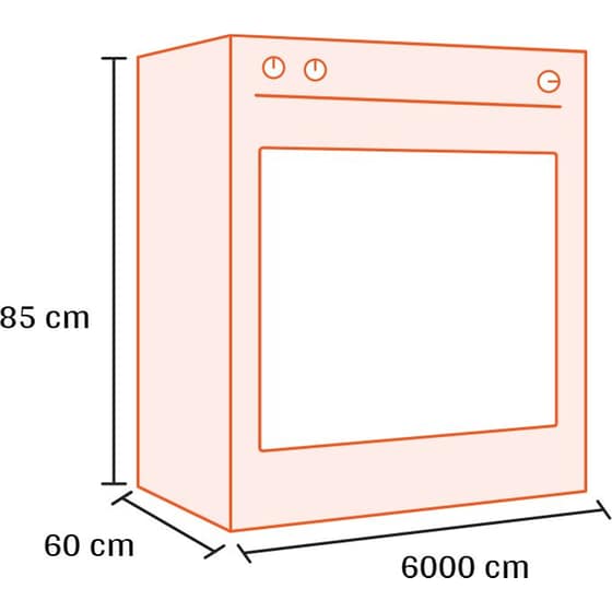 DAVOLINE CMFXS 1100 IX 70 Lt Inox Ηλεκτρική Κουζίνα Κεραμική image 1