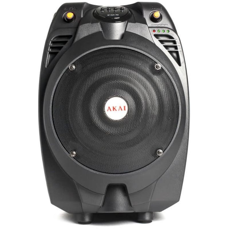 AKAI Party Speaker Akai SS022A-X6 30W Karaoke με Ασύρματo Μικρόφωνo - Μαύρο