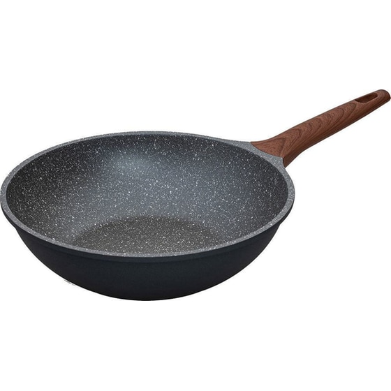 Αντικολλητικό Τηγάνι Wok ESTIA STONE 01-1223 28 cm image 0