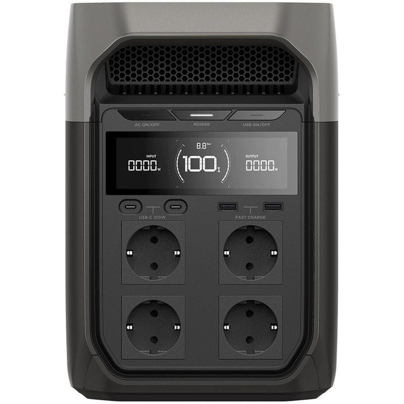 ECOFLOW Ecoflow Delta 3 Power Station 1024 Wh - Μαύρο