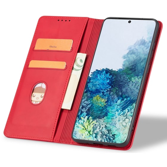 Θήκη Realme 11 Pro - Bodycell Πορτοφόλι - Red image 1