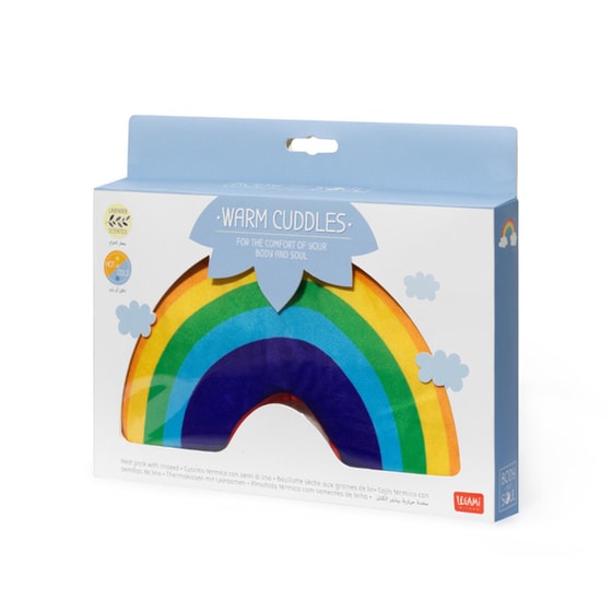 Legami Λούτρινο Μαξιλάρι Warm Cuddles - Rainbow image 0