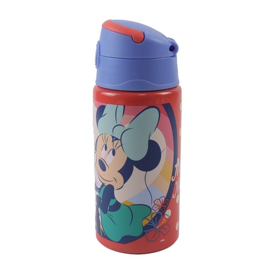 Παγούρι Gim Flip Αλουμινίου Minnie 500 ml Κόκκινο image 1