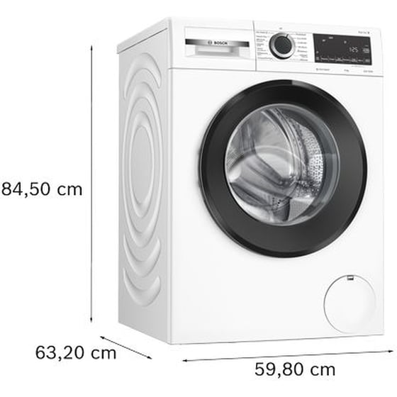 BOSCH WGG244ZHGR 9 kg 1.400 Στροφές Λευκό Πλυντήριο Ρούχων image 4