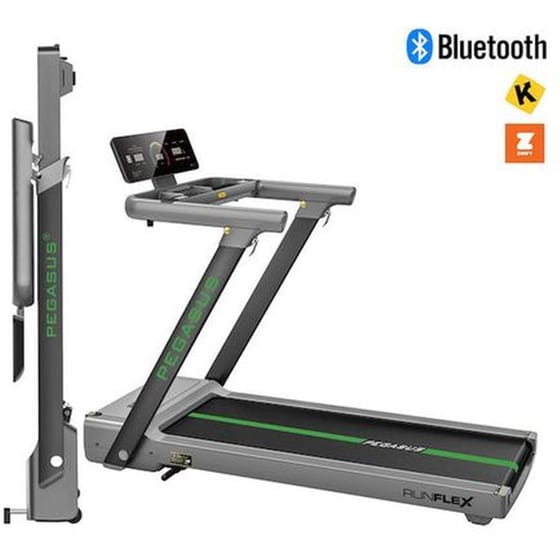 Pegasus RunFlex Ηλεκτρικός Αναδιπλούμενος Διάδρομος Γυμναστικής 3hp για Χρήστη έως 120kg image 1