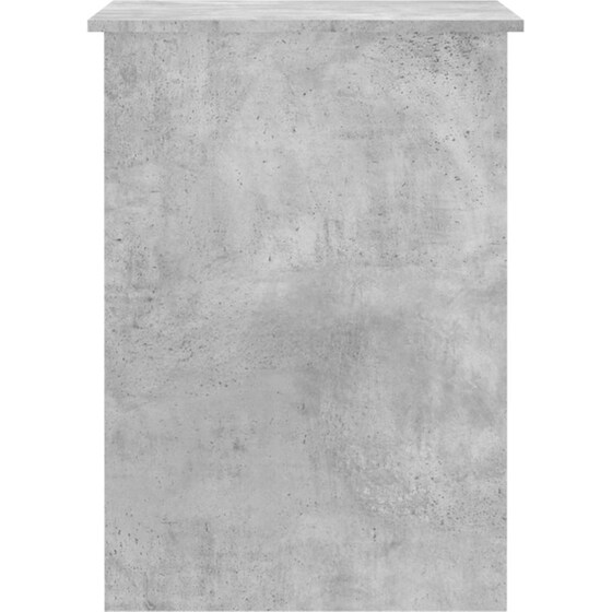 Γραφείο VidaXL από Επεξεργασμένο Ξύλο 100x55x75 cm - Γκρι Σκυροδέματος image 4