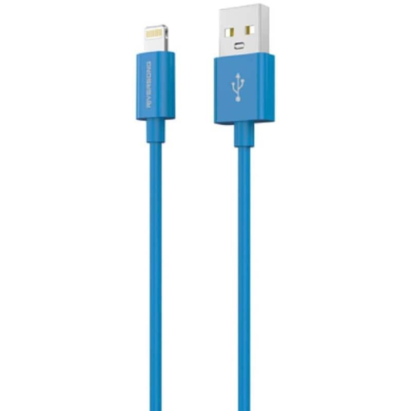 Καλώδιο Rirversong USB σε Lightning 1.2m - Μπλε