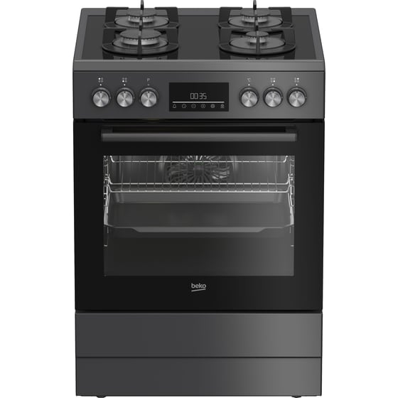 BEKO FBM62330GADSN 72 Lt Inox Μεικτή Κουζίνα Φυσικού Αερίου image 0