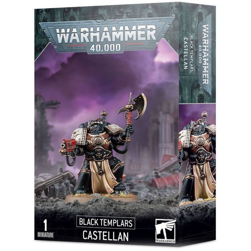 GAMES WORKSHOP Black Templars Castellan Warhammer 40k GAMES WORKSHOP